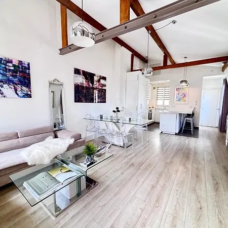 Apartmán Sublime Refait A Neuf En Dernier Etage Baigne De Lumiere Avec Tres Belle Hauteur Sous Plafond 2 En Plein Centre De